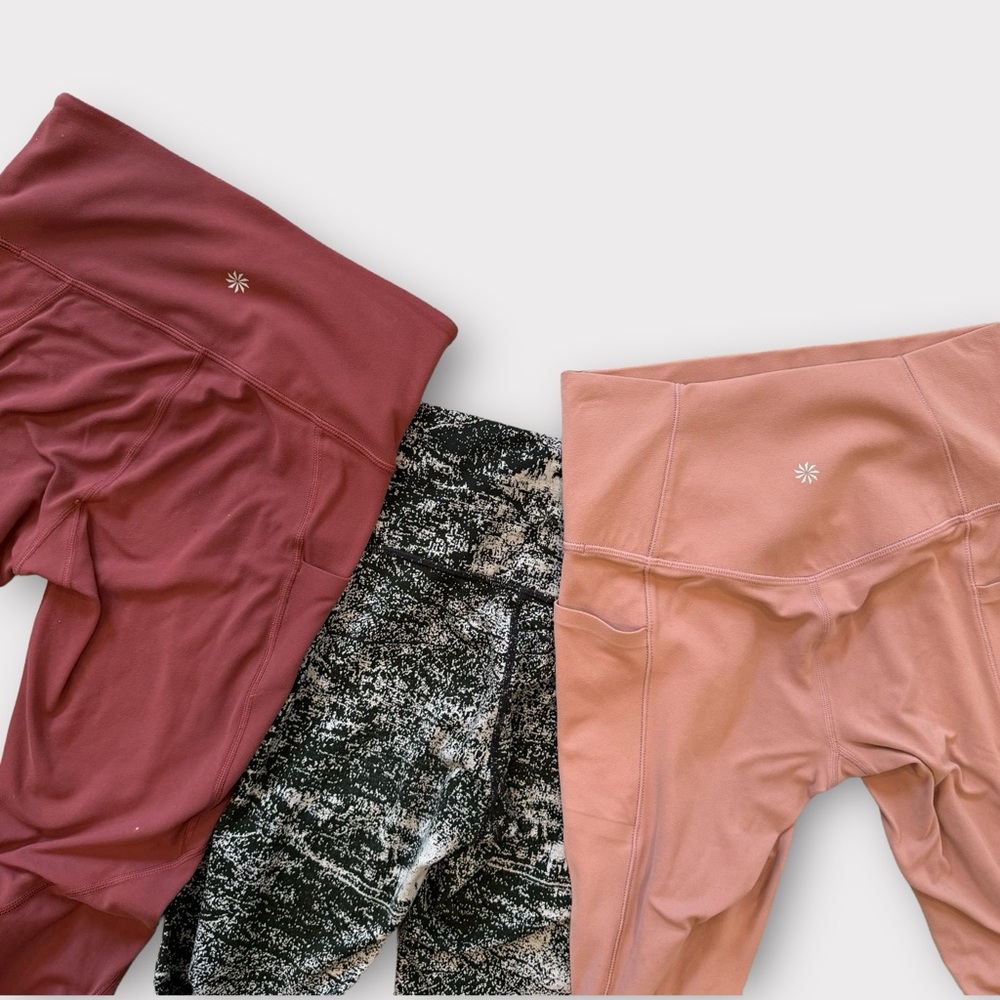 Lot of 3 ATHLETA XS Leggings/Tights